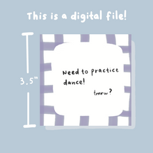 Load image into Gallery viewer, I Purple You Memo Set